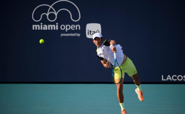 500万网彩票下载-迈阿密首胜 商竣程本赛季对世界前50战绩：6胜3负！